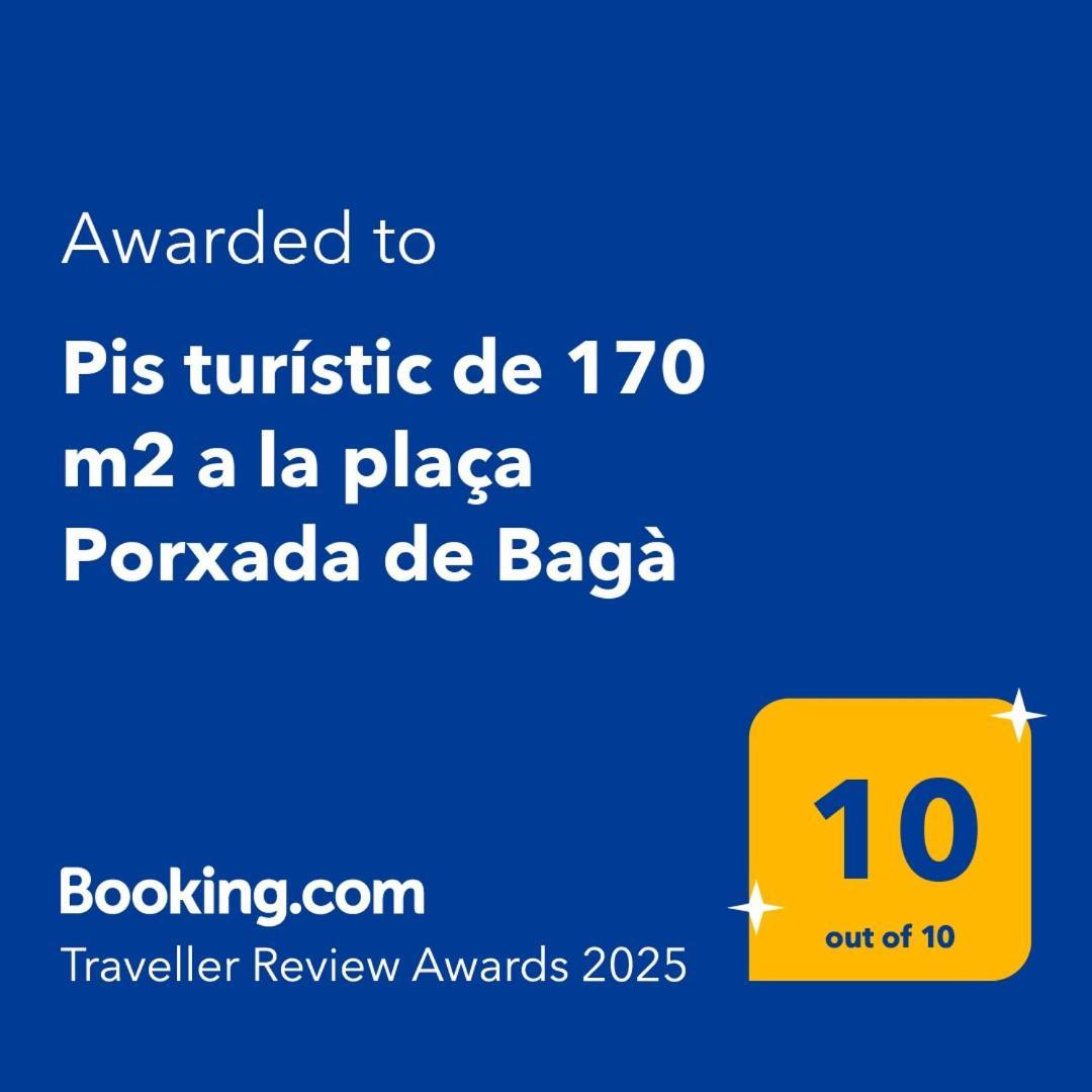 Pis Turistic De 170 M2 A La Placa Porxada De 바카 외부 사진